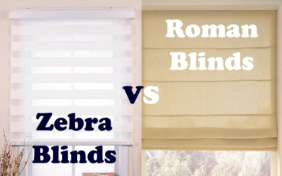 Zebra Blinds vs Roman Blinds