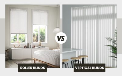 Roller Blinds vs Vertical Blinds